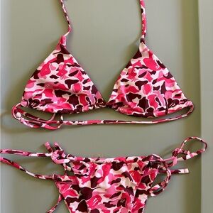 Pink Camo Bikini